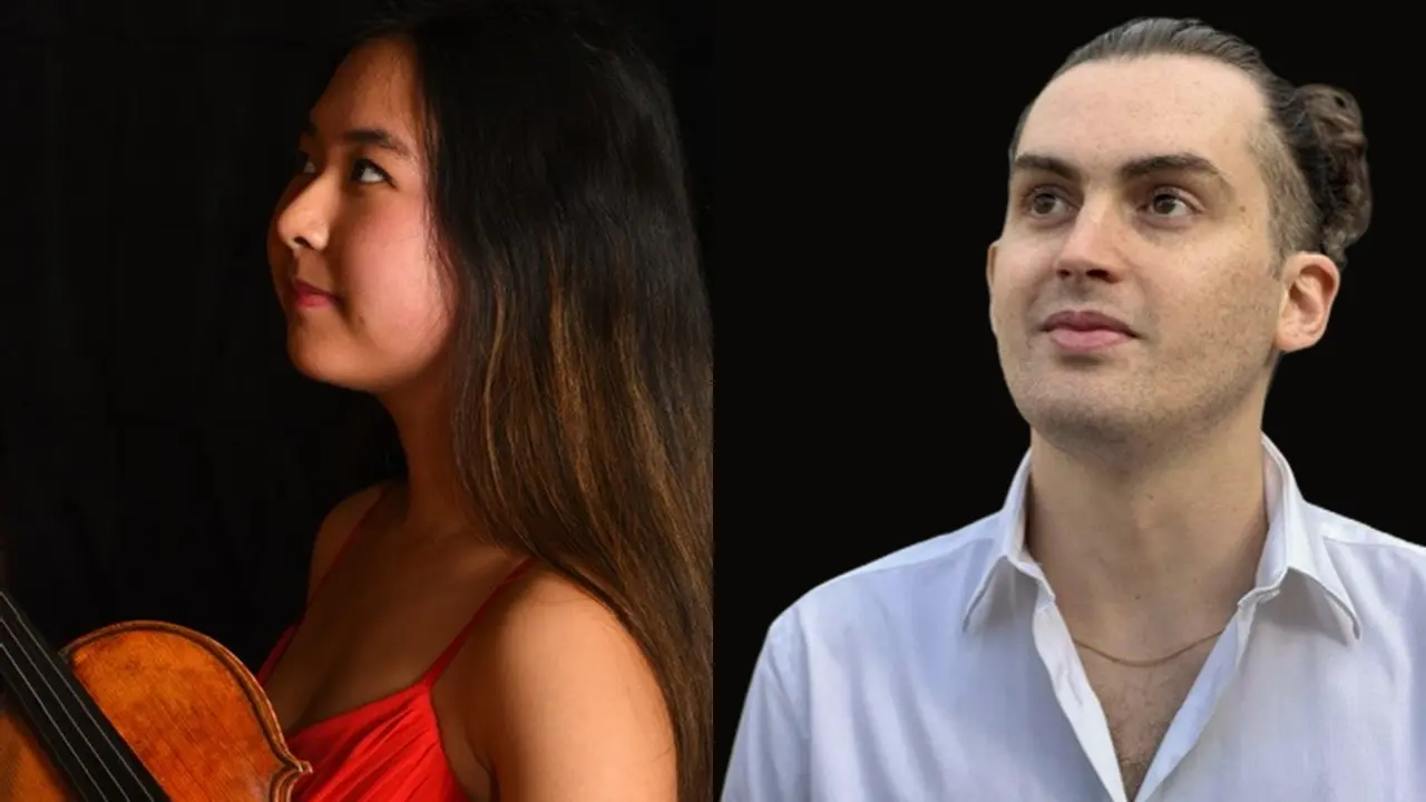 sharon zhou violin and thomas masciaga piano